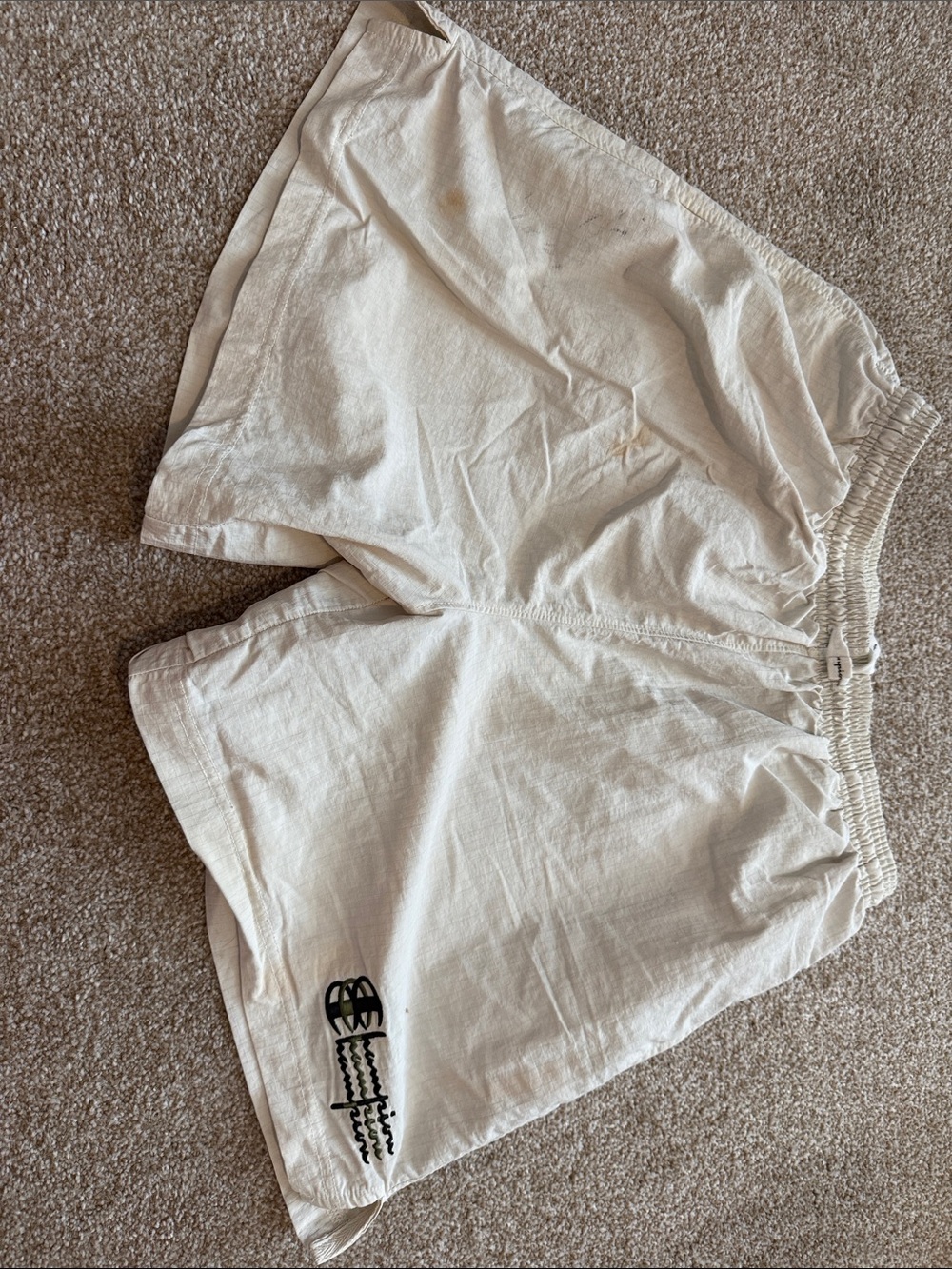 Champion white athletic shorts men’s